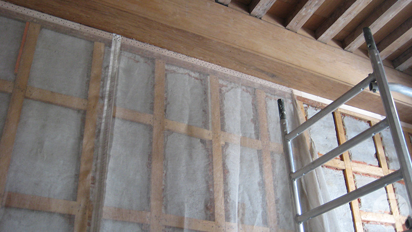 Prentenkabinet Kasteel Duivenvoorde tengels prepareren en voorzien van autentieke betengeling